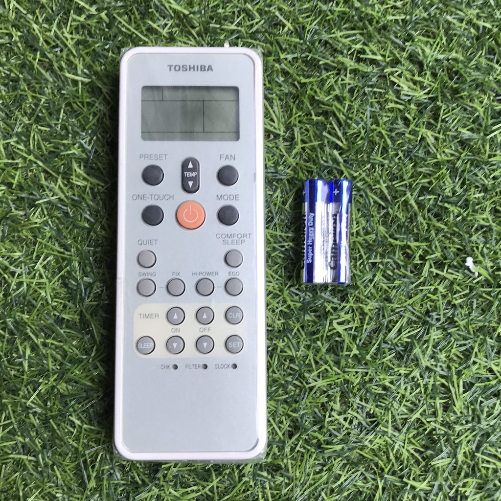 Điều khiển điều hòa toshiba, Remote máy lạnh toshiba RAS-16SKV-E, RAS-10SKVR-E hàng zin