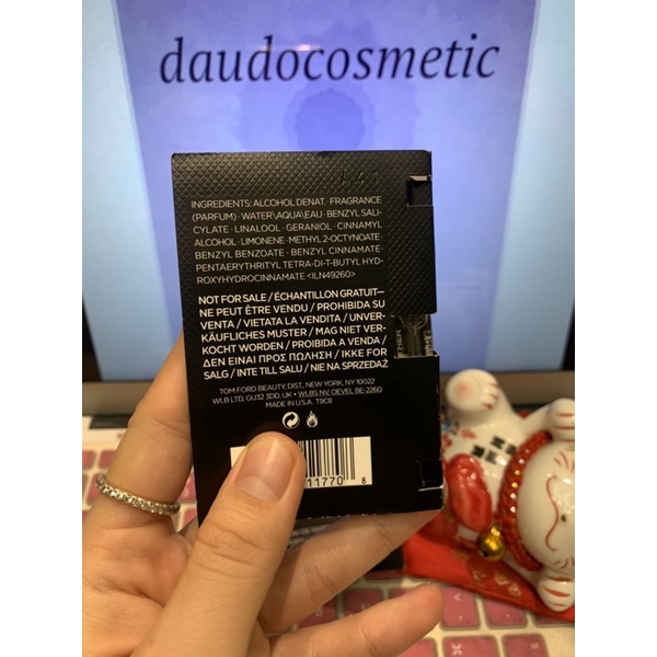 Nước hoa Tom Ford Ombre Leather Parfum - EDP 1.5ml