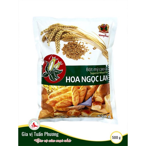 Bột mì cao cấp hoa ngọc lan/ Bột mì meizan 500g 1kg