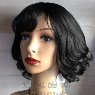 TÓC BỘ XOĂN TRUNG NIÊN 30cm