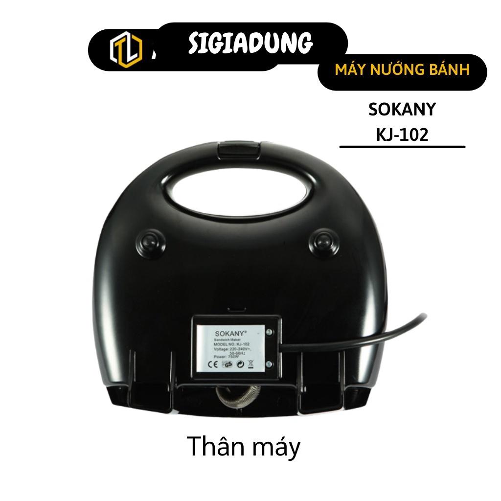 [SGD] Máy nướng bánh - Máy làm bánh Hotdog SOKANY KJ-102 khuôn chống dính, nướng siêu nhanh 2278