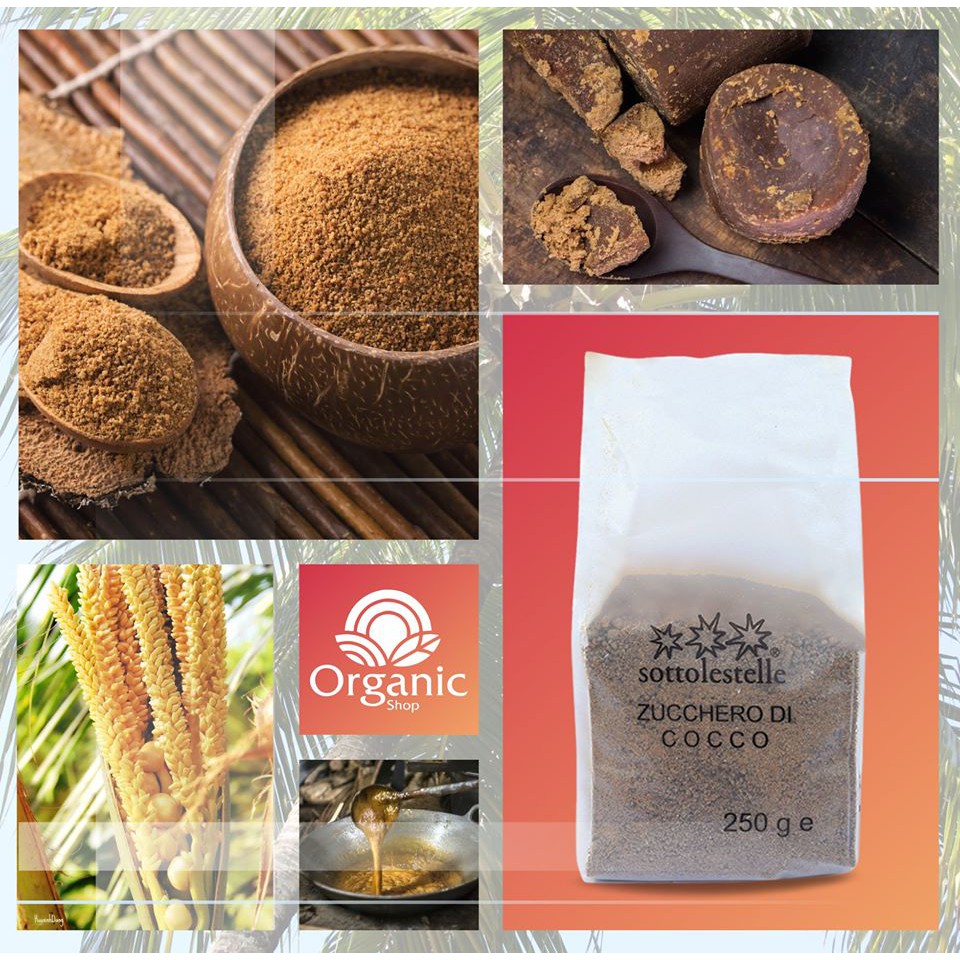 Đường dừa Sottolestelle 250g