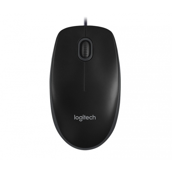 Bàn phím máy tính văn phòng có dây Logitech K120 | Chuột Logitech B100 -  Hàng Chính Hãng