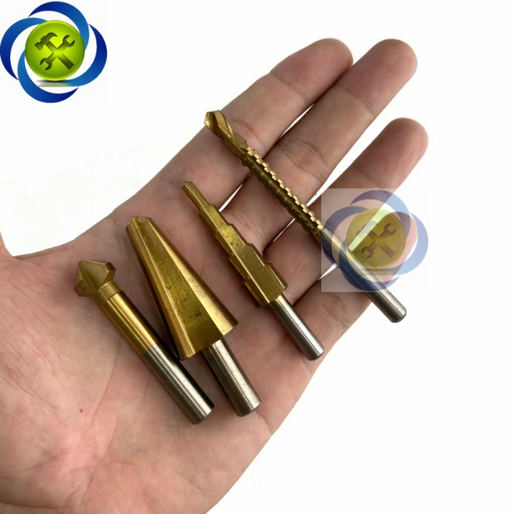 Bộ 4 mũi khoan đa năng L+R+T LRT-MK02