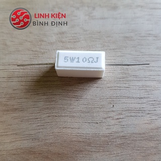 Túi 10 Điện trở sứ 10r 5W