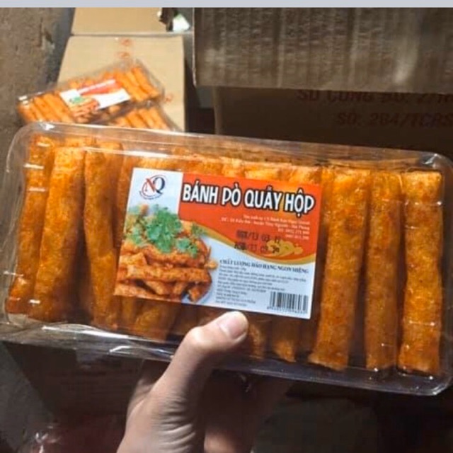 Bánh bò quẩy hộp