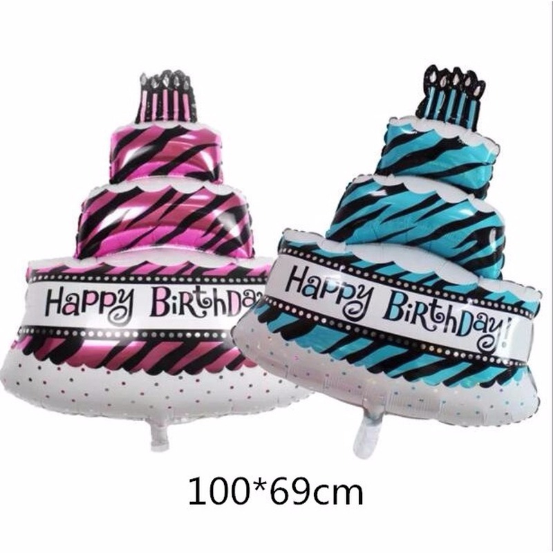 Set 33 Bong Bóng Lá Nhôm Hình Chuột Mickey Minnie Trang Trí Tiệc Sinh Nhật