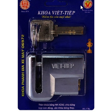 Khóa đĩa xe máy Việt Tiệp 06972