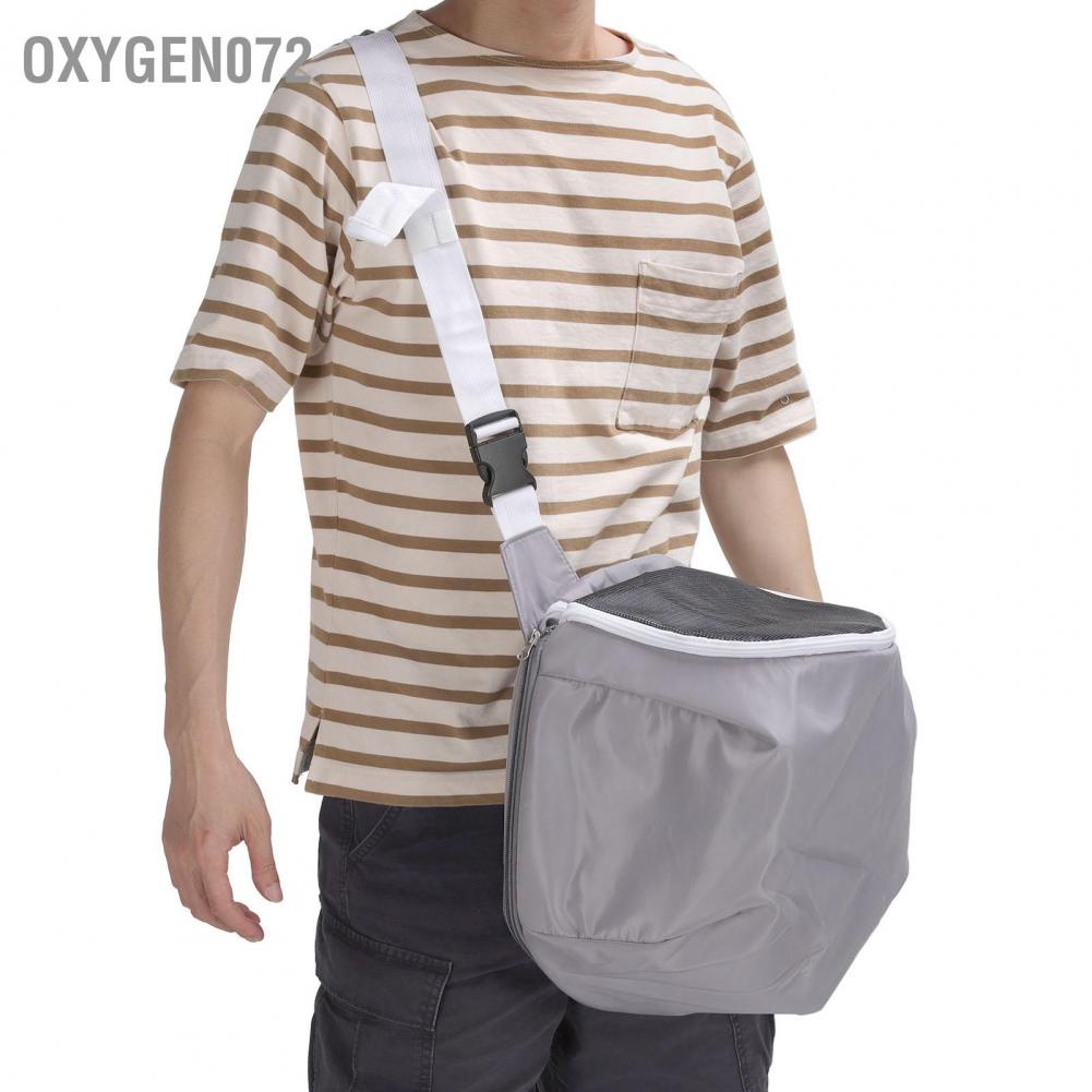 🥭 Oxygen072 Túi đeo cho chó con Túi đựng chó mèo kiểu đeo chéo vai cho thú cưng đi dạo Vật nuôi Sling Carrier Một vai có thể điều chỉnh thoáng khí cho vật nuôi chó vừa và nhỏ