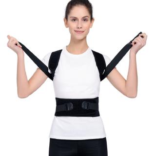 Men Women Posture Corrector Support Magnetic Back Shoulder Brace Belt Adjustable
