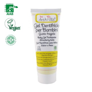 Kem đánh răng hữu cơ hương dâu cho bé 75ml - Pierpaoli