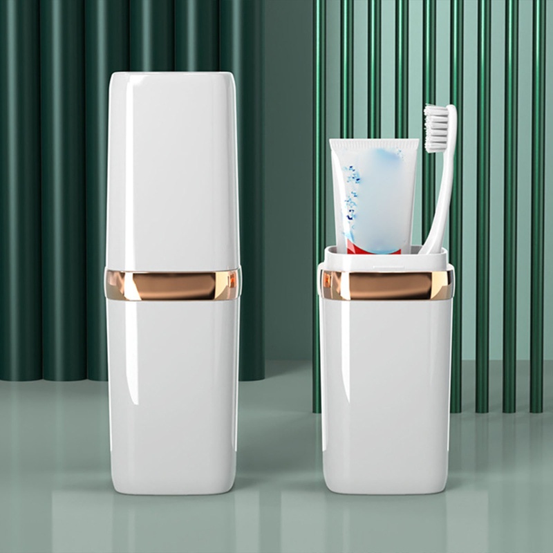 Hộp Đựng Bàn Chải Đánh Răng Hai Ngăn Tiện Dụng Khi Đi Du Lịch