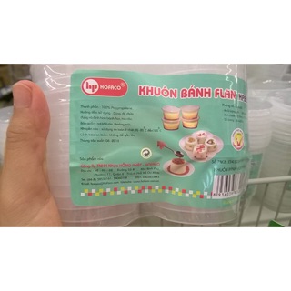 Hộp nhựa làm bánh flan, caramen, sữa chua, thạch rau câu....