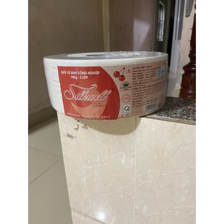 Giấy vệ sinh cuộn lớn - cuộn công nghiệp, 2 lớp sang xịn mịn