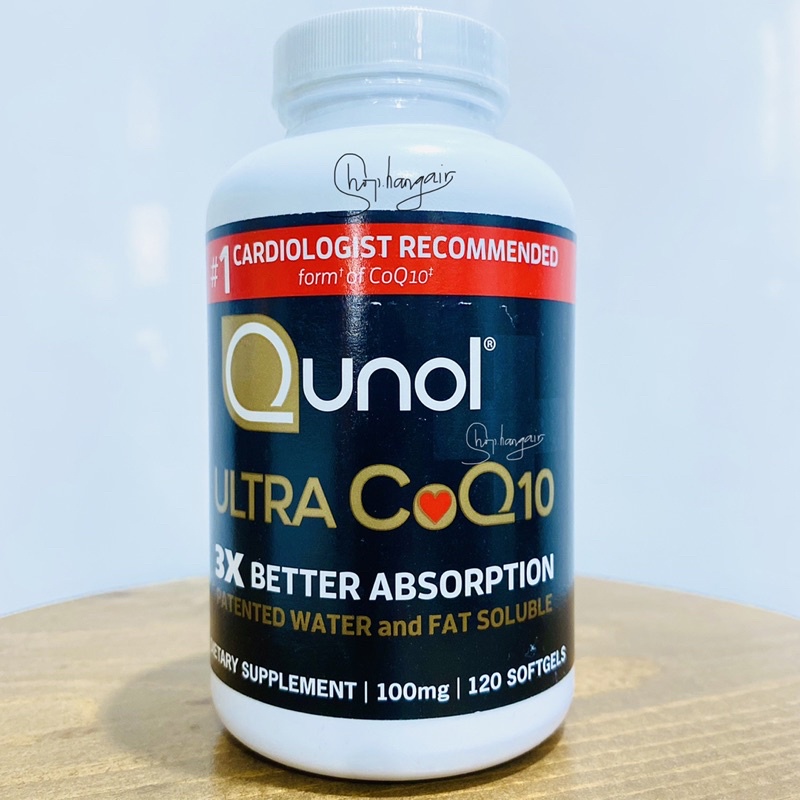 Viên uống đẹp da, bổ tim Qunol Ultra Coq10 100mg | Ubiquinol | Coenzyme Q10 ngừa tai biến chống lão hoá giảm nếp nhăn
