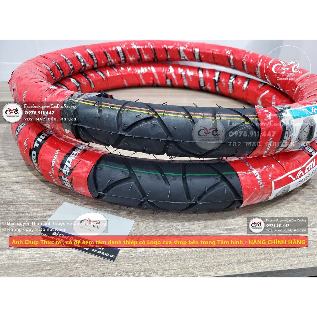 Vỏ lốp CRV thái lan size nhỏ 60 và 70 GAI tire xương cá và gái Story samurai