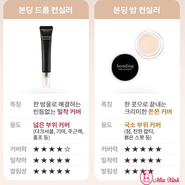 KEM CHE KHUYẾT ĐIỂM [A'PIEU] BONDING DROPS CONCEALER