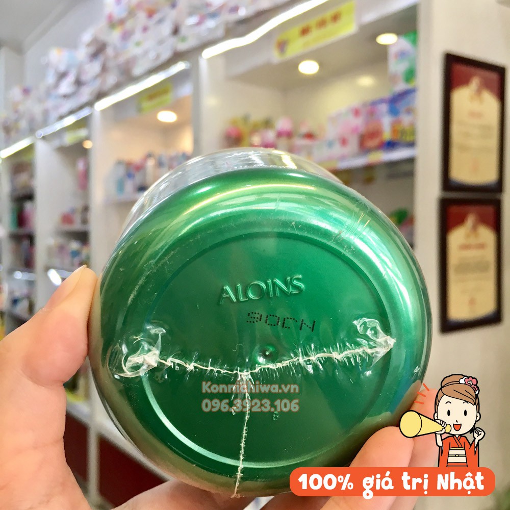 [Chính Hãng] Kem dưỡng lô hội ALOINS Eaude Cream 185g | Kem xanh dưỡng da mặt và toàn thân - hàng nội địa Nhật Bản