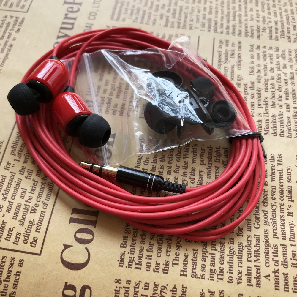 Tai nghe nhét tai có dây giắc cắm 3.5mm dài 3m dành cho điện thoại Xiaomi