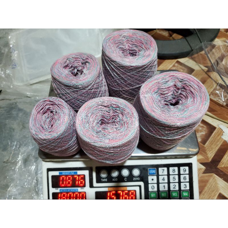 Cotton chập màu loang set 155k