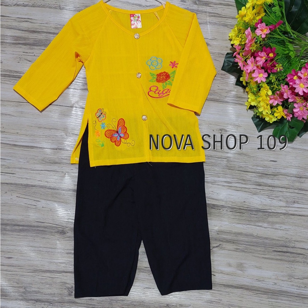 Bộ Áo Quần Bà Ba Truyền Thống Bé Gái - NOVA SHOP