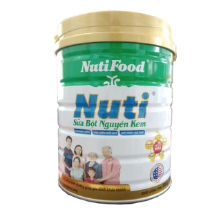 Sữa bột nuti nguyên kem lon 900g date mới - cam kết chính hãng