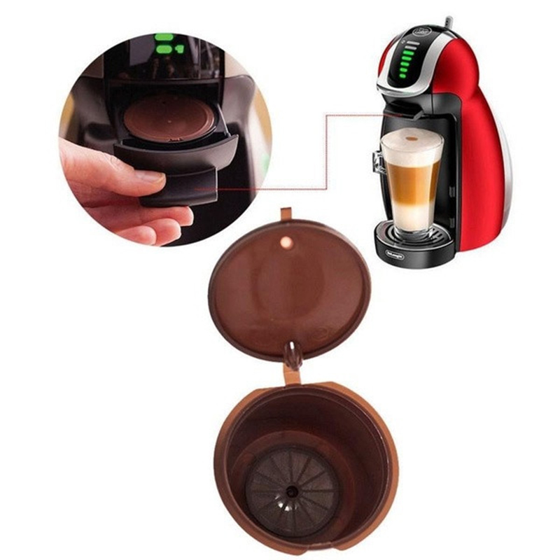 Bộ 4 Viên Nén Cà Phê Dolce Gusto Kèm Muỗng Và Cọ 200 Lần