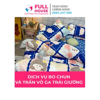 Bo chun và trần vỏ ga trải giường