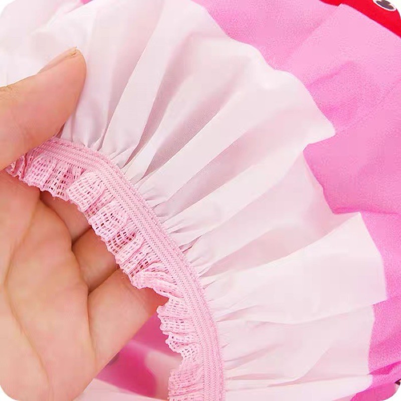 LMũ trùm đầu khi tắm - chống nước - shop giao mẫu ngẫu nhiên