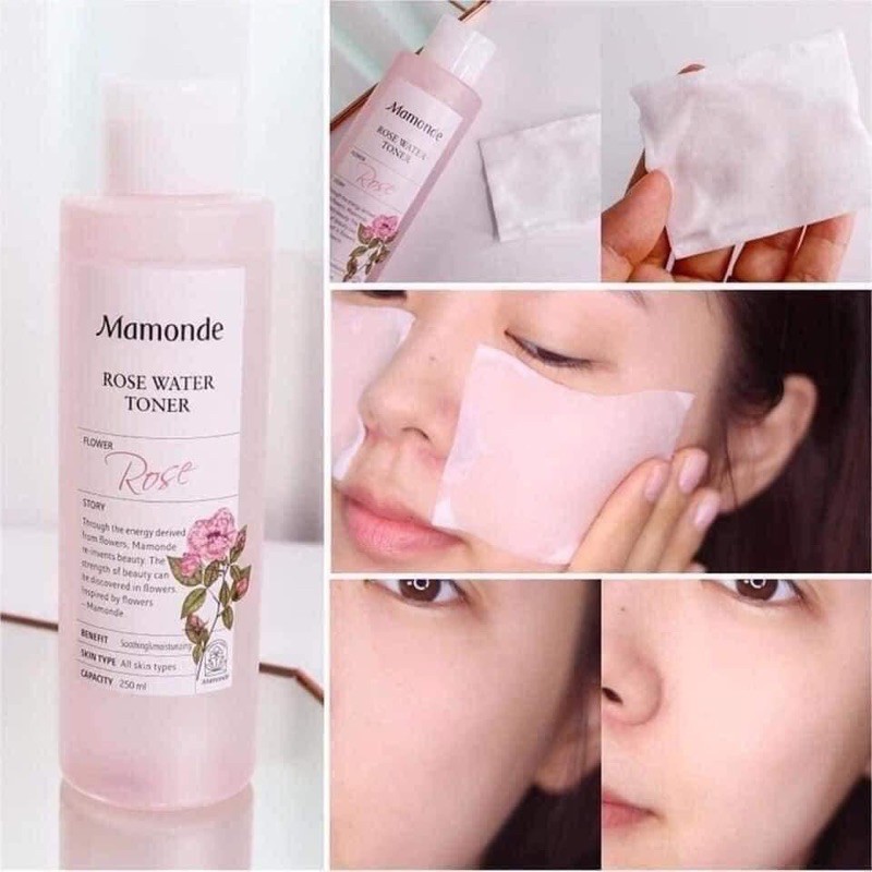 Toner mamonde hoa hồng