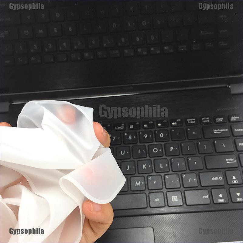 Miếng Dán Bàn Phím Bằng Silicone Trong Suốt Cho Laptop 13 14 15 17