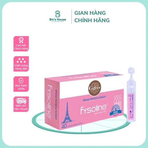 Fysoline - Nước muối sinh lý Pháp - Vệ sinh mắt, mũi, miệng cho bé
