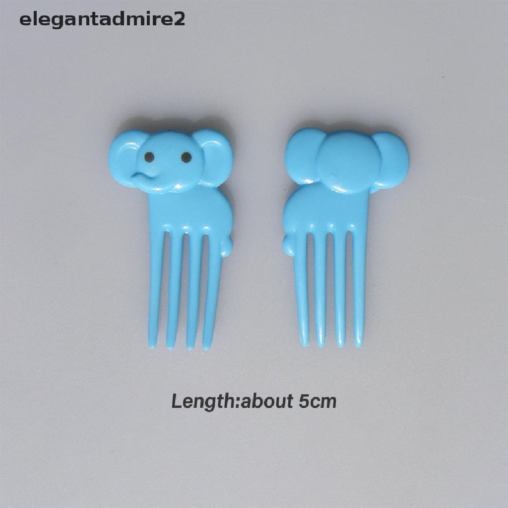 [gant] Mini Kids Animal Farm Fruit Fork Cartoon Snack Cake Dessert Food Fruit Toothpick .