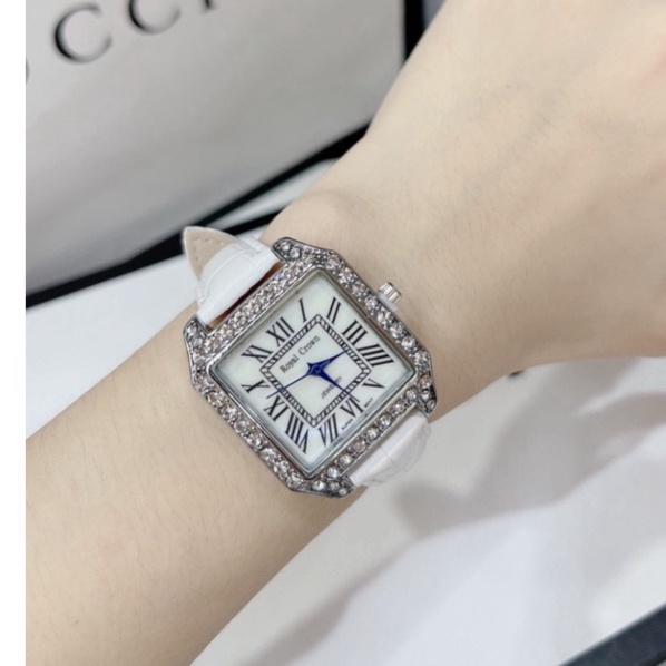 Đồng hồ thời trang nữ royal crow đính đá viền mặt đồng hồ