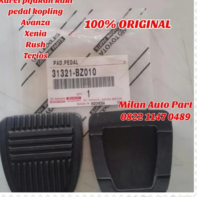 ✣➴ Bàn Đạp Chân Bằng Cao Su Nguyên Bản Mới Nhất avanza Snia rush terios