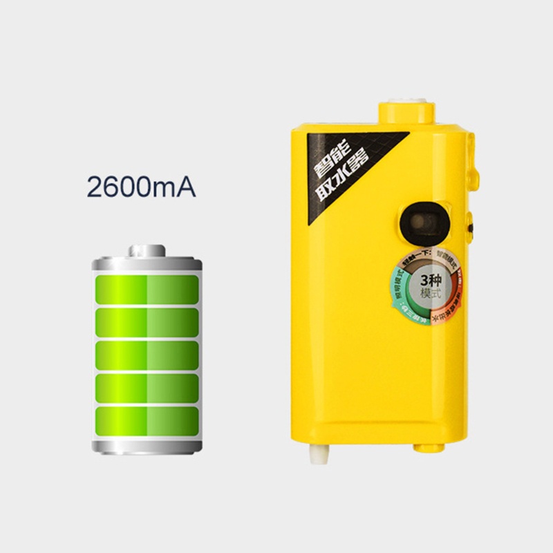 QQ Máy Bơm Sục Khí Cho Bể Cá Có Đèn LED L