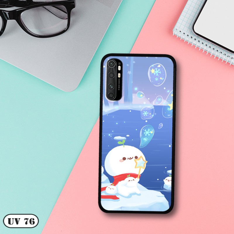 Ốp lưng Xiaomi Mi Note 10 Lite - lưng nhám viền dẻo  ngộ nghinh