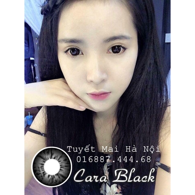 Lens Cara Black Hàn Quốc (dia: 15mm)