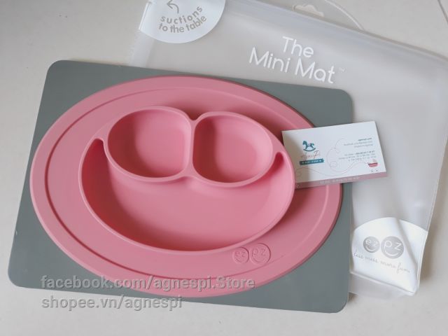 Khay ăn dặm silicon EzPz Mini Mat