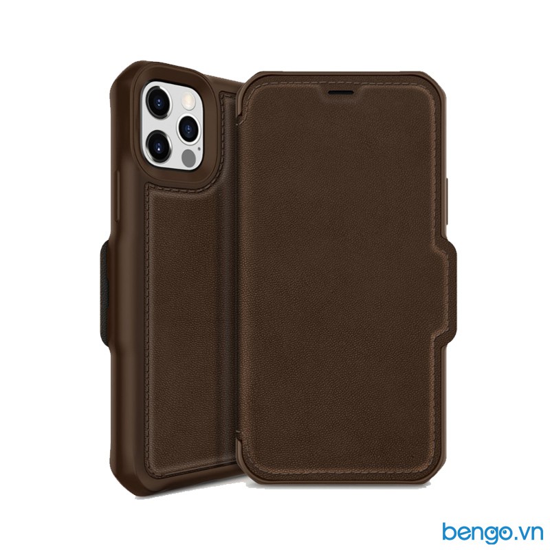 Bao Da iP 12/12 Pro/12 Pro Max ITSKINS Hybrid // Folio Leather Antimicrobial