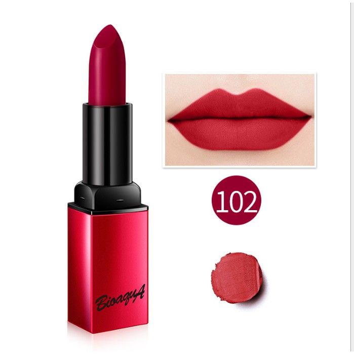 Son Lì chống thấm Bioaqua Velvet Matte Lipstick hàng nội địa Trung MX