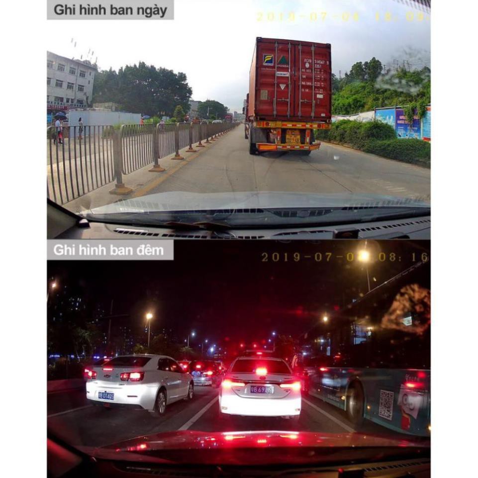 [Giảm giá]  CAMERA HÀNH TRÌNH K5 PRO GPS-WIFI QUAY HAI MẮT TRƯỚC SAU l | BigBuy360 - bigbuy360.vn