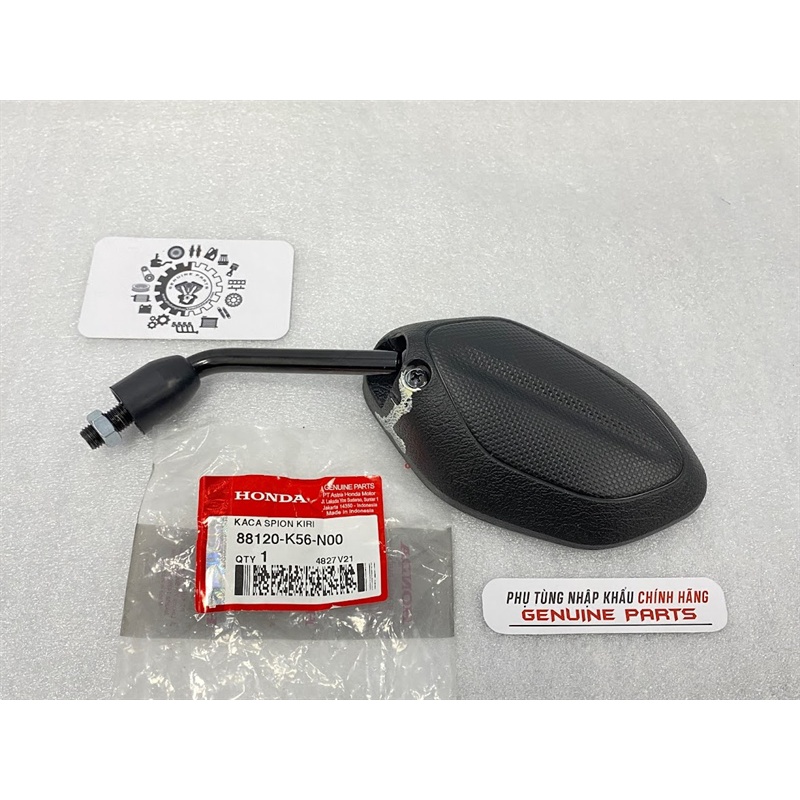 Kính hậu SONIC 150 nhập khẩu chính hãng Honda Indo 88120K56N00 / 88110K56N00