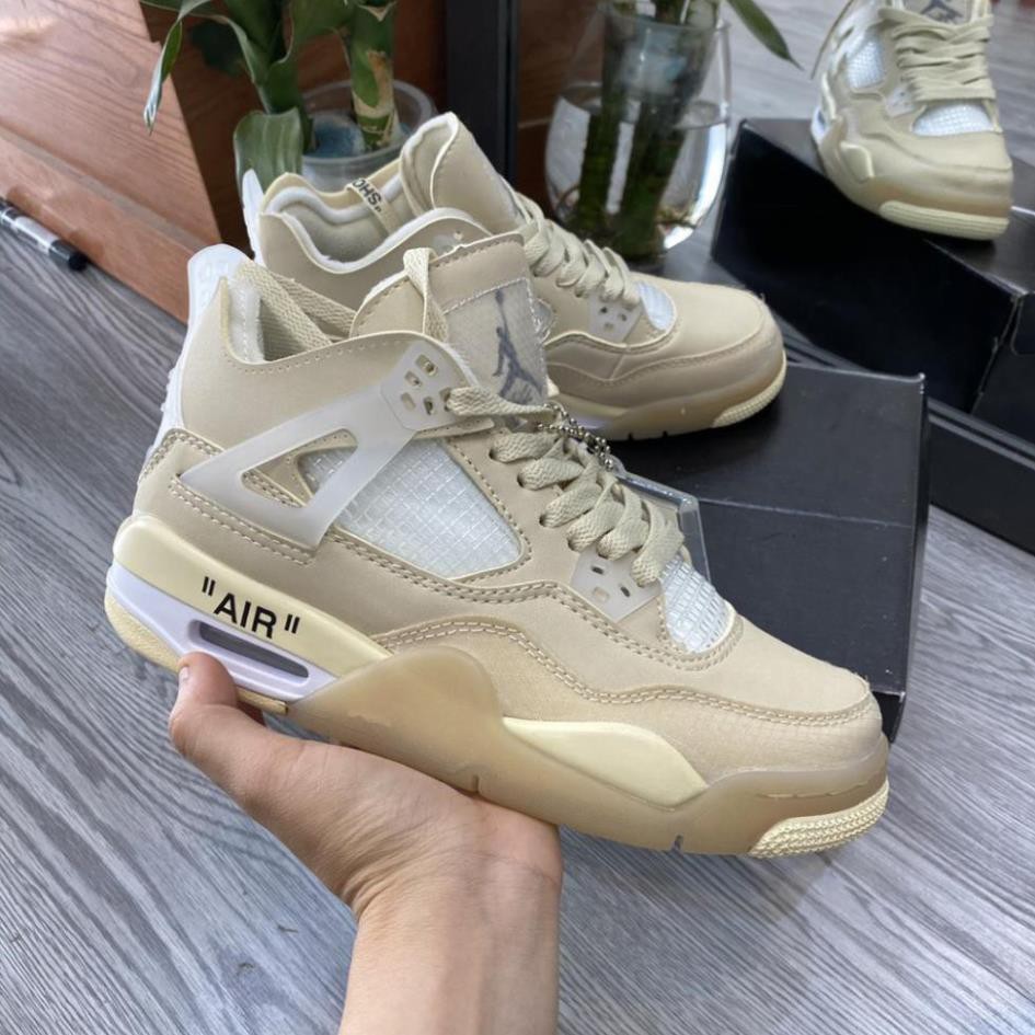 Giày Thể Thao Jd4 , Giày Sneaker Jordan 4 sữa off white vnxk mới nhất,hót nhẩt | BigBuy360 - bigbuy360.vn