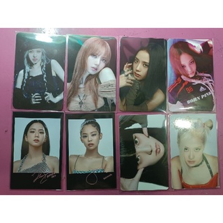 Card bo góc black pink Born pink