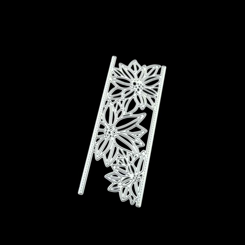 Bộ 3 Khuôn Cắt Giấy Hình Hoa Tinh Tế