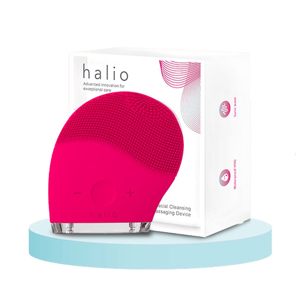 Máy Rửa Mặt Và Mát Xa Da Mặt Halio Original