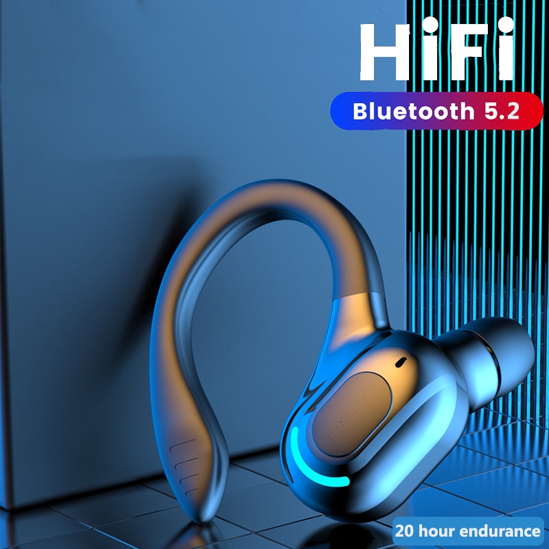 Tai Nghe Không Dây TWS Bluetooth 5.2 Chống Thấm Nước Có Mic HD Cho Tất Cả Điện Thoại Thông Minh
