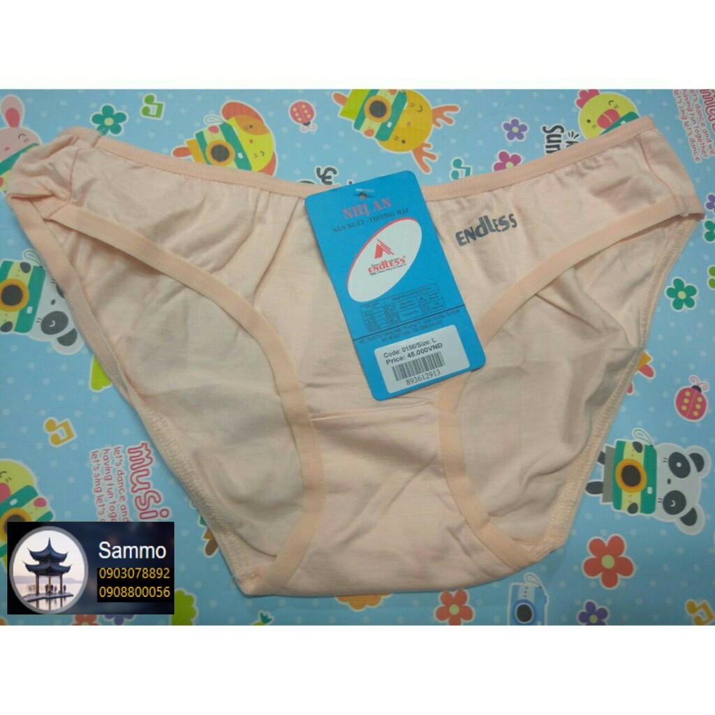 Quần Lót Cotton Nhị An Lưng Nhỏ Cty Việt Nam