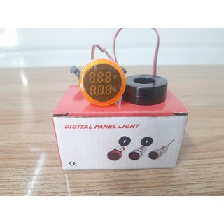 Đèn báo volt (vôn kế 50-500V) và ampe (ampe kế 0-100A)